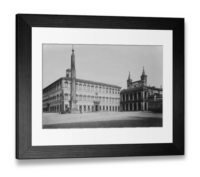 Framed Print : The Pope breaks his prison bonds. Free to leave the Vatican after 59 years. 7 Framed Print : The Pope breaks his prison bonds. Free to leave the Vatican after 59 years. 7