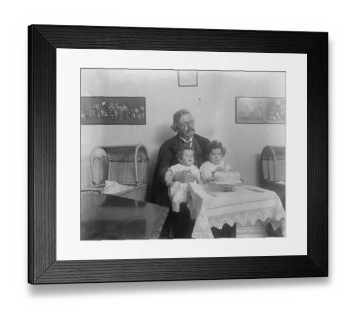 Framed Print : Famous Novelists twins birthday of Patrick MacGill of Ireland The twin daughters Framed Print : Famous Novelists twins birthday of Patrick MacGill of Ireland The twin daughters