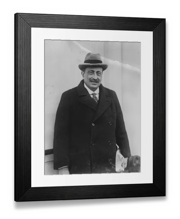 Framed Print : Discovered microbe of sleeping sickness. A photograph of Dr Aldo Castelani, discoverer Framed Print : Discovered microbe of sleeping sickness. A photograph of Dr Aldo Castelani, discoverer