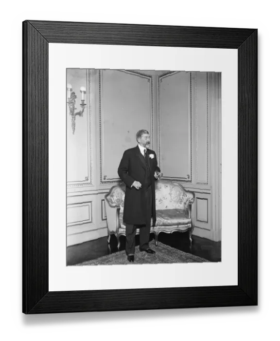 Framed Print : Romanian Royal Vist the King of Romania 14 May 1924 Framed Print : Romanian Royal Vist the King of Romania 14 May 1924