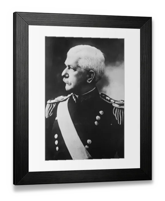 Framed Print : Major General William C Gorgas, a United States Army physician. Worked hard to Framed Print : Major General William C Gorgas, a United States Army physician. Worked hard to