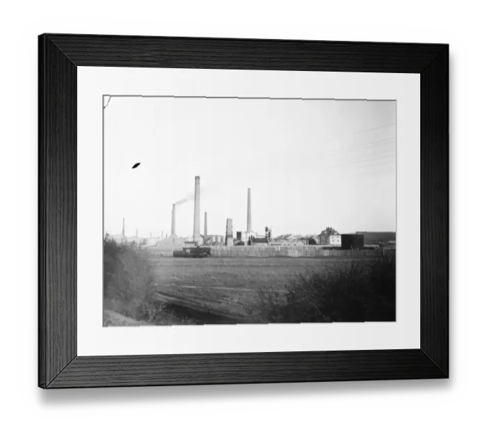 Framed Print : The Anglo Galaican Oil Refinery at Barowslav, Galicia. The biggest refinery in Poland Framed Print : The Anglo Galaican Oil Refinery at Barowslav, Galicia. The biggest refinery in Poland