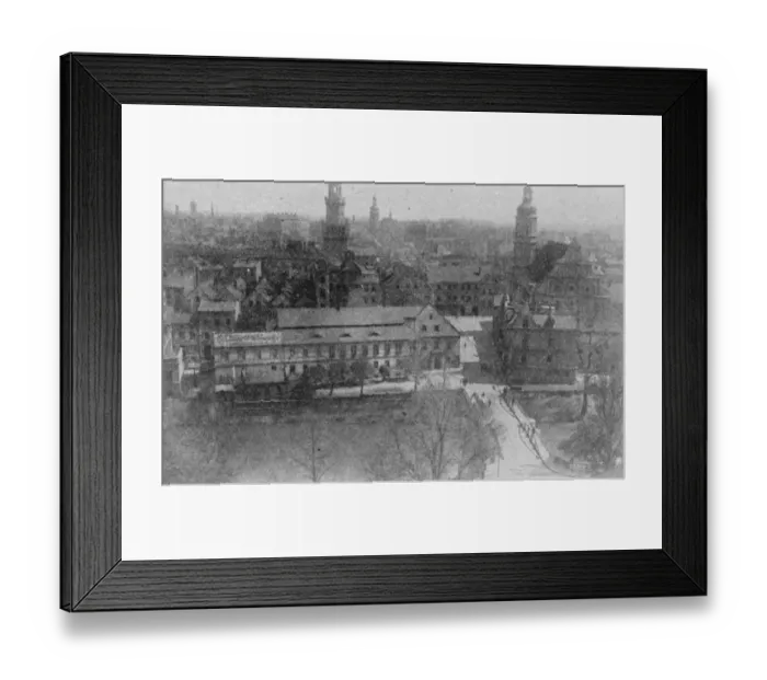 Framed Print : Opole in southern Poland August 1921 Framed Print : Opole in southern Poland August 1921