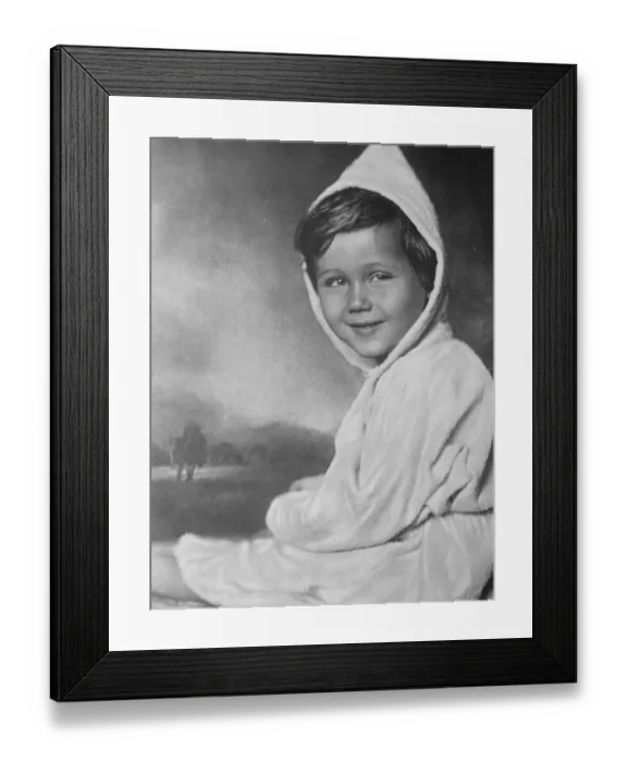 Framed Print : In for a Licking Little Michael Kemeny, who was recently selected by the Committee Framed Print : In for a Licking Little Michael Kemeny, who was recently selected by the Committee