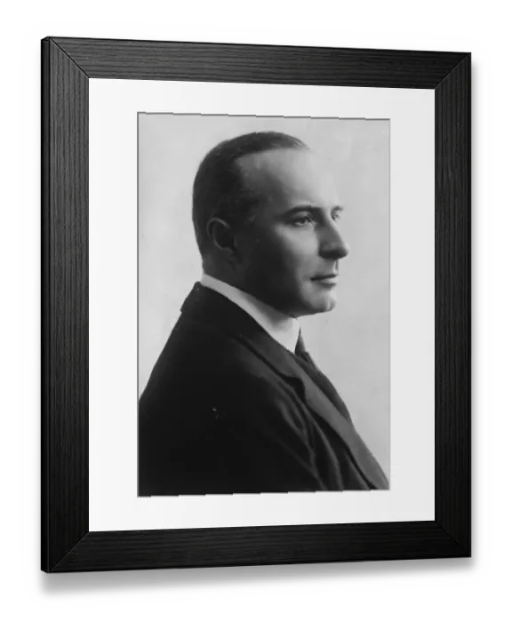 Framed Print : Prince Eustachy Sapieha. 5 June 1926