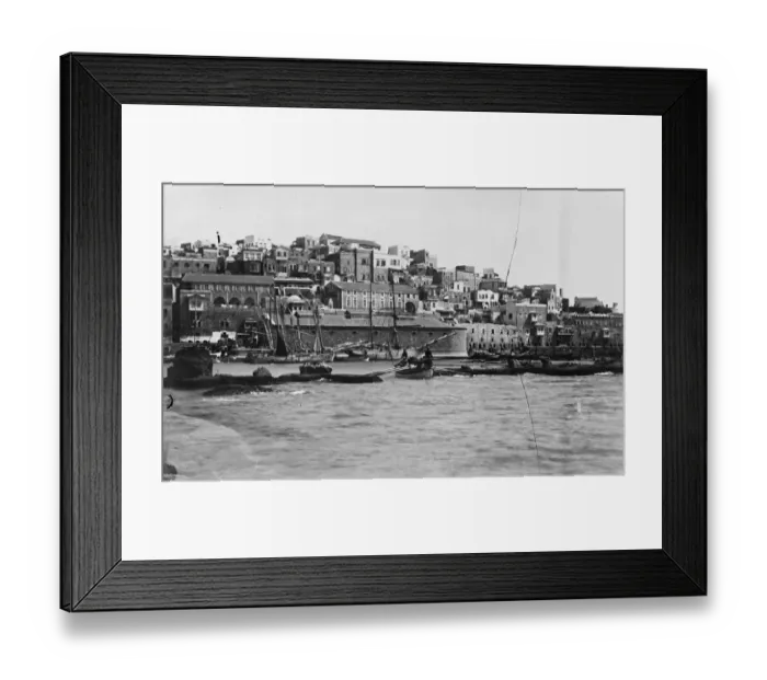 Framed Print : A new outbreak by Arabs near Jewish city. A new outbreak by Arabs is reported