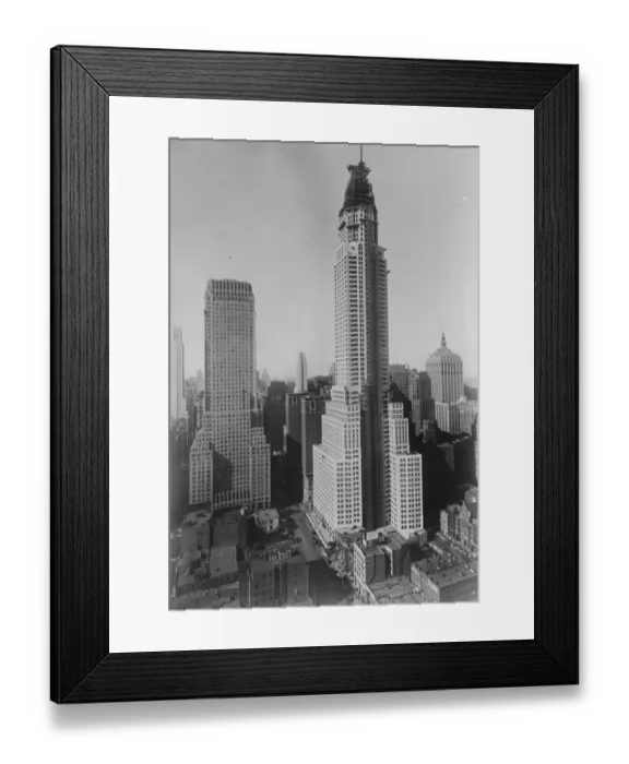 Framed Print : Worlds tallest building. The worlds tallest building, the new Chrysler building Framed Print : Worlds tallest building. The worlds tallest building, the new Chrysler building
