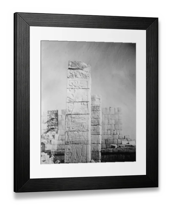 Framed Print : Yucatan exploration. 1926 Framed Print : Yucatan exploration. 1926