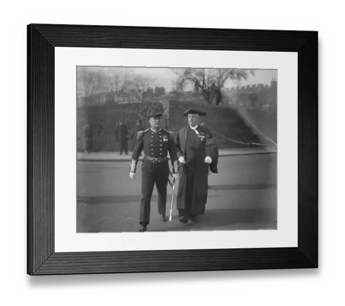 Framed Print : Kings levee at at St Jamess Palace. Rev W P Besly, M V O, Hon. Priest to the King Framed Print : Kings levee at at St Jamess Palace. Rev W P Besly, M V O, Hon. Priest to the King