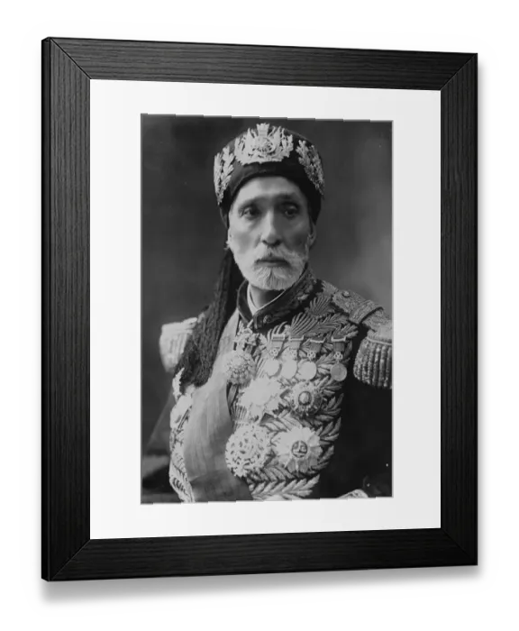 Framed Print : Sidi Mohammed el Habib. Bey of Tunis. 24 November 1926 Framed Print : Sidi Mohammed el Habib. Bey of Tunis. 24 November 1926