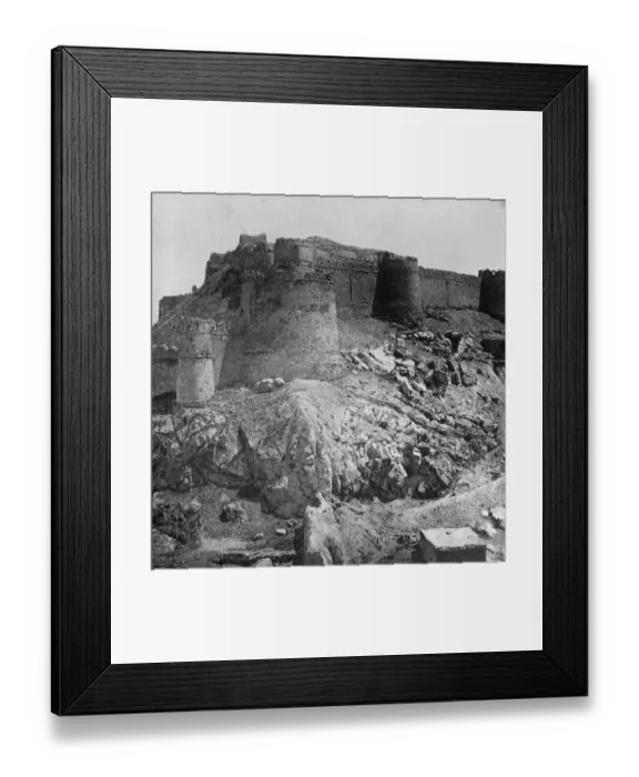 Framed Print : Afghanistan. The Fort of Bala Hissar. November 1928 Framed Print : Afghanistan. The Fort of Bala Hissar. November 1928