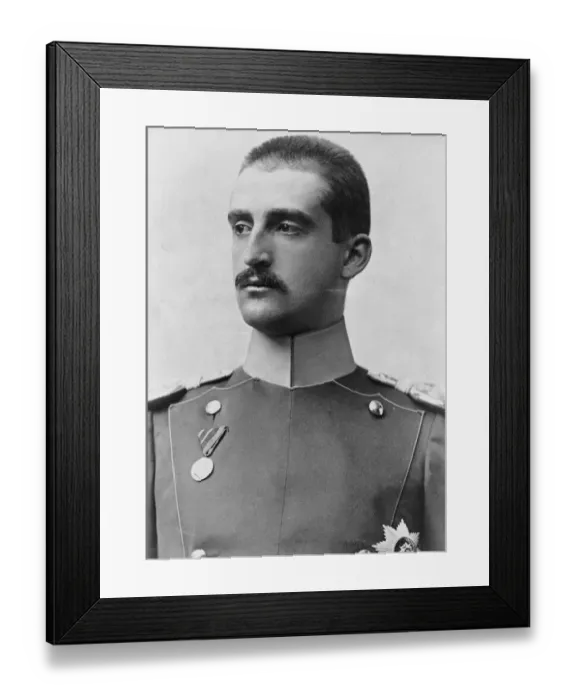 Framed Print : A Royal Engagement The engagement of Princess Nadejda, a daughter of ex King Ferdinand