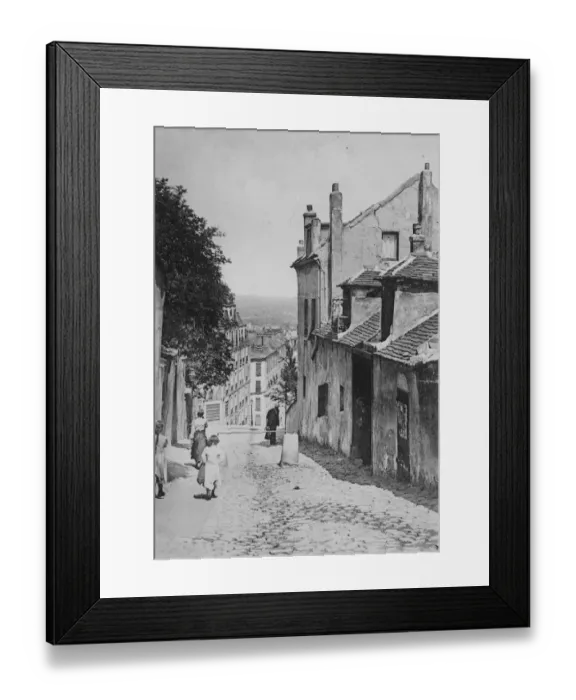 Framed Print : The passing of old Paris. The old Paris of romance and history is fast disappearing Framed Print : The passing of old Paris. The old Paris of romance and history is fast disappearing