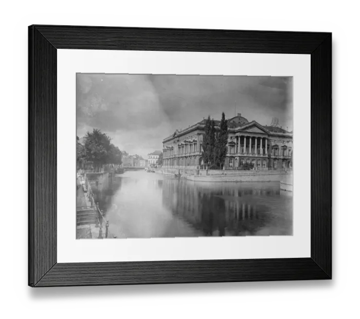 Framed Print : Palace of Justice burned down at Ghent, Belgium The Palais de Justice, Ghent Framed Print : Palace of Justice burned down at Ghent, Belgium The Palais de Justice, Ghent