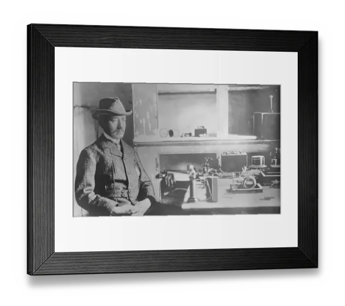 Framed Print : Thirty years of wireless, birthday exhibition at the Royal Albert Hall Mr Marconi Framed Print : Thirty years of wireless, birthday exhibition at the Royal Albert Hall Mr Marconi