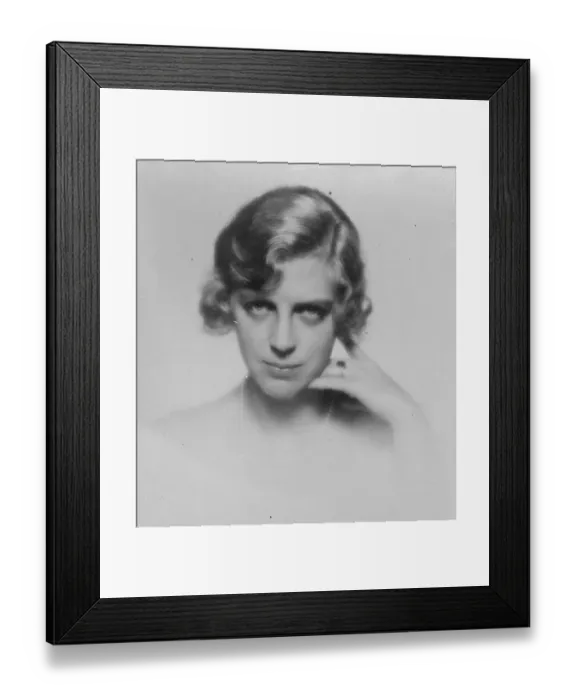 Framed Print : Friend of poor English girls in Paris. The beautiful Countess Jacques de Rohan Chabot