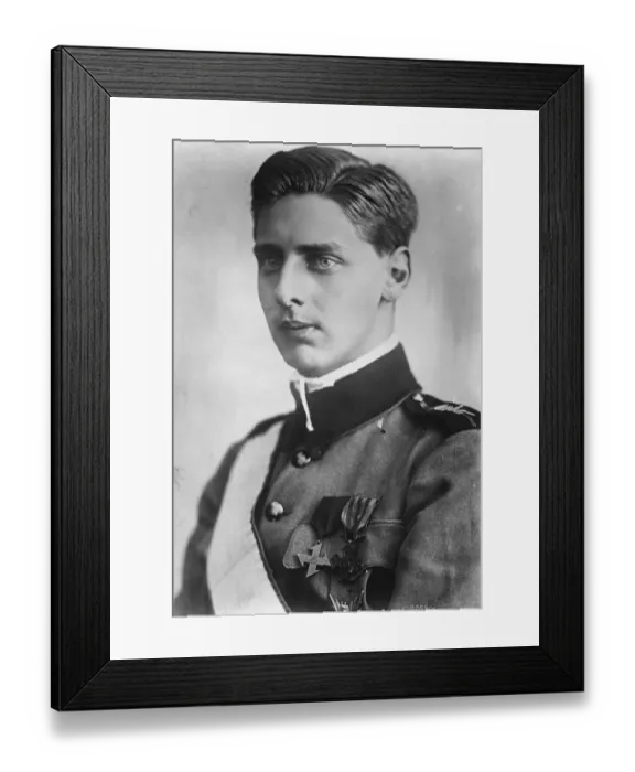 Framed Print : Another Royal Engagement Prince Nicholas of Romania who, according to a Rome telegram