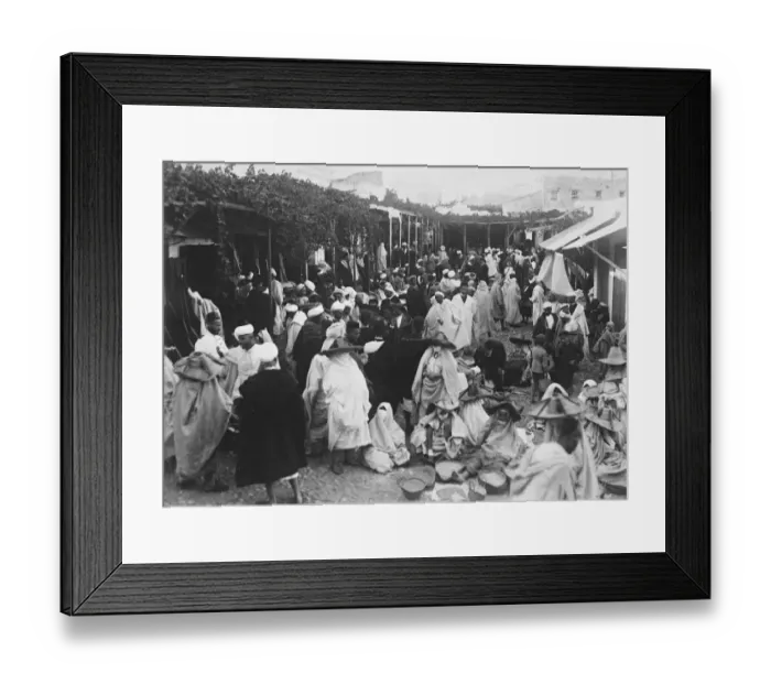 Framed Print : Claimed by Abd el Krim. Tetuan. The historic and typical Moorish town, to which Framed Print : Claimed by Abd el Krim. Tetuan. The historic and typical Moorish town, to which
