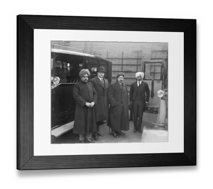 Framed Print : Funeral of the Maharajah of Cooch - Behar at the Golders Green Crematorium Framed Print : Funeral of the Maharajah of Cooch - Behar at the Golders Green Crematorium