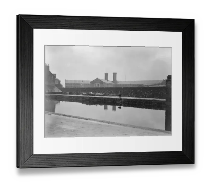 Framed Print : Mountjoy Prison. Dublin. 1920