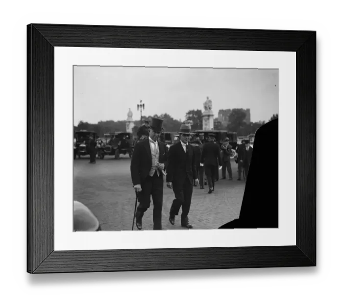 Framed Print : Royal Garden party at Buckingham Palace. Mr J H Thomas arriving. 25 July 1929 Framed Print : Royal Garden party at Buckingham Palace. Mr J H Thomas arriving. 25 July 1929