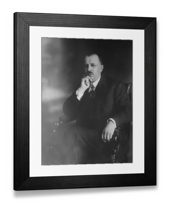 Framed Print : Professor Casimir Bartel. New portrait of Polands new premier. 1 June 1926