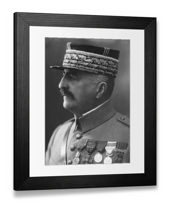 Framed Print : French Generals at British Army Manoeuvres. General Weygand and General Franchet Framed Print : French Generals at British Army Manoeuvres. General Weygand and General Franchet