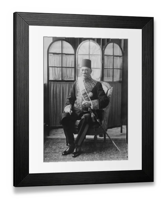 Framed Print : Zaghlul Pasha 16 June 1926 Framed Print : Zaghlul Pasha 16 June 1926