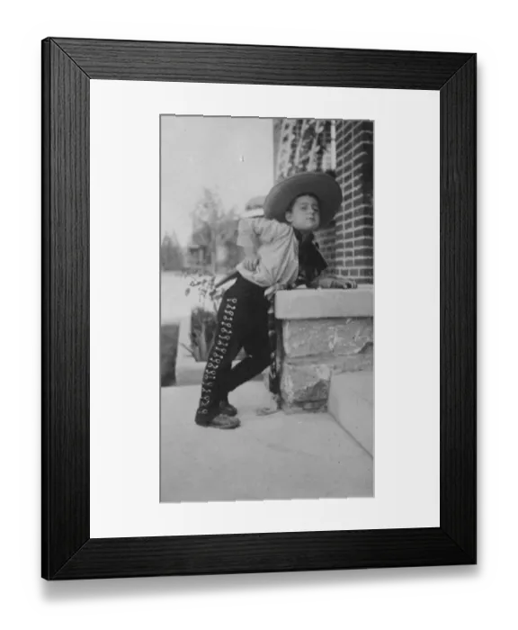 Framed Print : Mexicos richest boy. Roberto Delgado, the five year old son of Senor Pedro Delgado Framed Print : Mexicos richest boy. Roberto Delgado, the five year old son of Senor Pedro Delgado