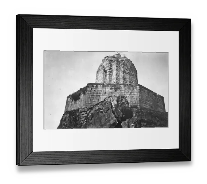 Framed Print : Kashmir, India The ancient Hindu temple which crowns the Takht - i - Suliman Hill Framed Print : Kashmir, India The ancient Hindu temple which crowns the Takht - i - Suliman Hill