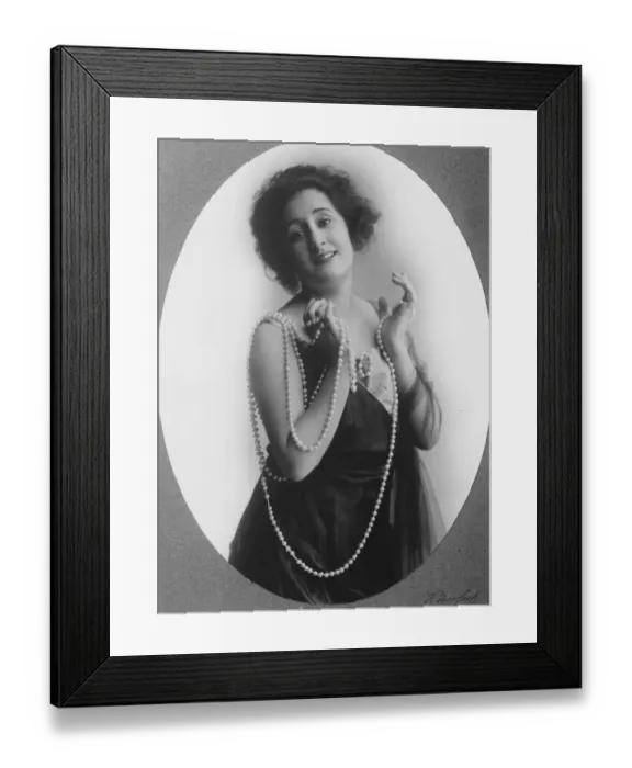 Framed Print : Senorita Josefina Tajua. King Alfonsos God Daughter. 11 August 1926 Framed Print : Senorita Josefina Tajua. King Alfonsos God Daughter. 11 August 1926