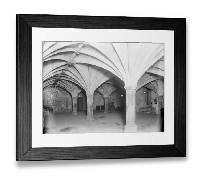 Framed Print : London, The Crypt at the Guildhall 23 June 1926 Framed Print : London, The Crypt at the Guildhall 23 June 1926