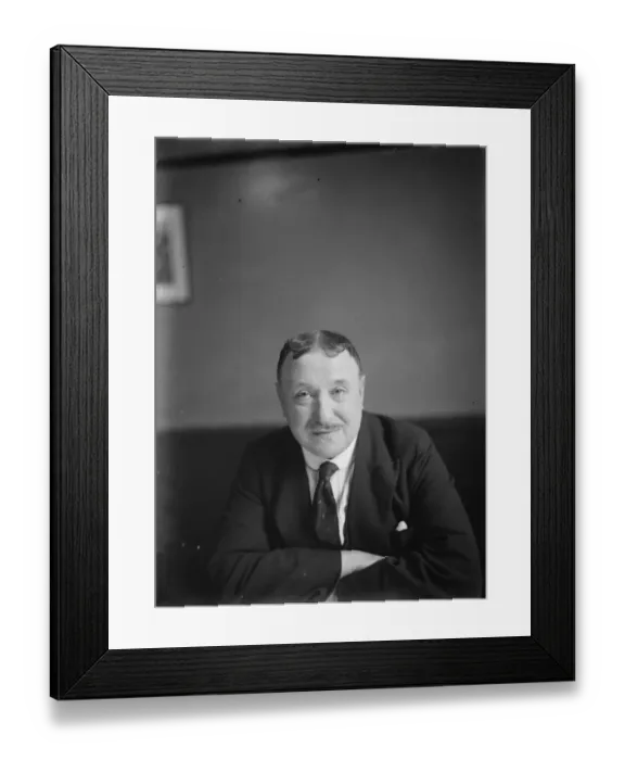 Framed Print : E Cycter ( Barney ) Central news staff. 25 February 1929 Framed Print : E Cycter ( Barney ) Central news staff. 25 February 1929
