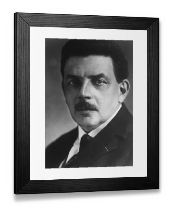 Framed Print : Edouard Marie Herriot, French Radical politiican. 30 October 1924 Framed Print : Edouard Marie Herriot, French Radical politiican. 30 October 1924