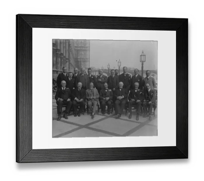 Framed Print : Parliamentary visit to South Africa. Delegates from the United Kingdom and Canadian Framed Print : Parliamentary visit to South Africa. Delegates from the United Kingdom and Canadian