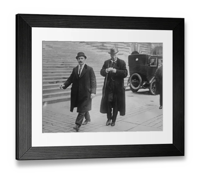 Framed Print : Ernest Judge before the French Magistrates M Ernest Judet ( right ) who is charged Framed Print : Ernest Judge before the French Magistrates M Ernest Judet ( right ) who is charged