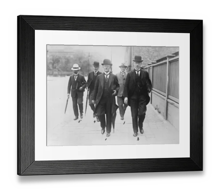 Framed Print : Dr Held, Bavarian President. Dr Von Preger, Bavarian Envoy. 26 March 1925 Framed Print : Dr Held, Bavarian President. Dr Von Preger, Bavarian Envoy. 26 March 1925