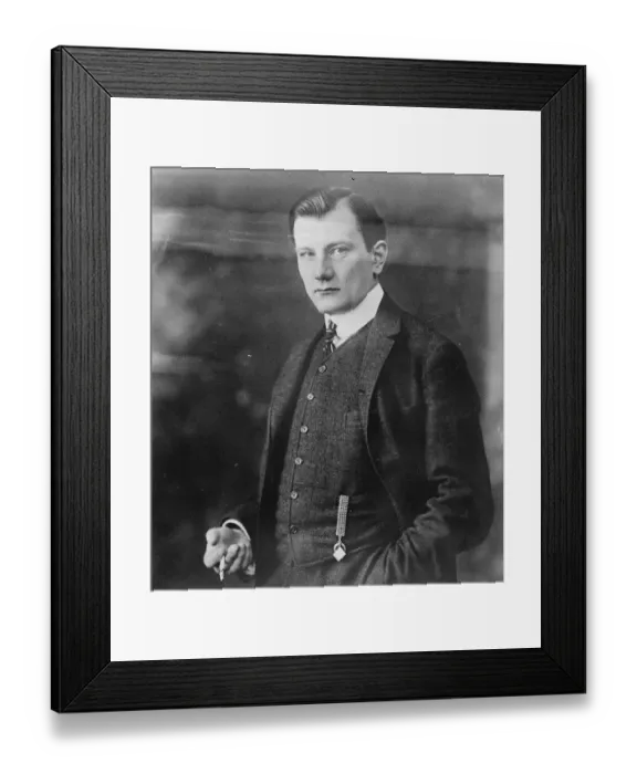 Framed Print : Brilliant Beethoven Exponent as Musical Humorist Ernst von Dohnany, the Hungarian pianist Framed Print : Brilliant Beethoven Exponent as Musical Humorist Ernst von Dohnany, the Hungarian pianist