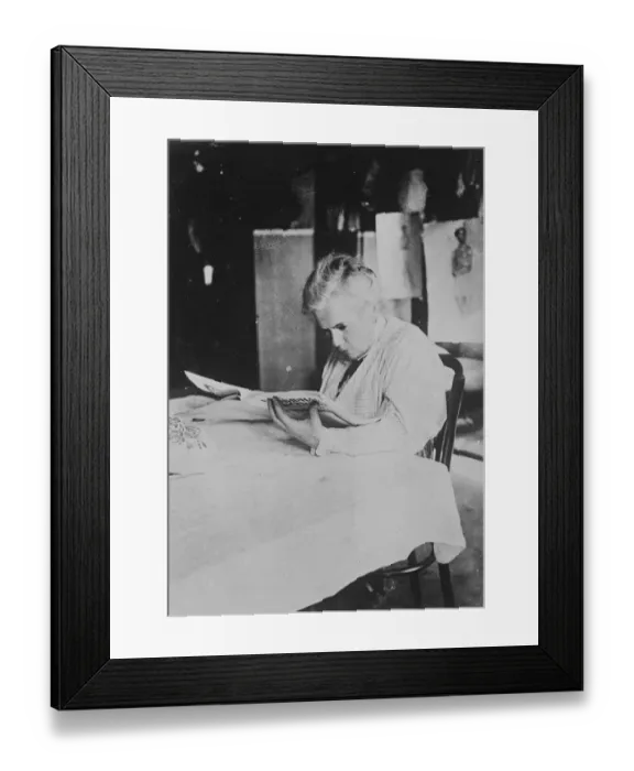 Framed Print : Scouring Europe for Tolstoy relics. The Countess Tatiana Lovovna Tolstoy who left Framed Print : Scouring Europe for Tolstoy relics. The Countess Tatiana Lovovna Tolstoy who left
