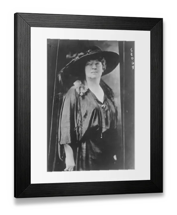 Framed Print : Woman owner of the worlds most famous violin. The Baroness Carita von Horst