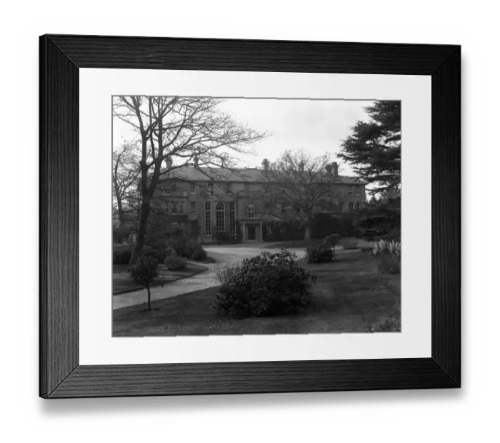 Framed Print : Englemere, Ascot, Berkshire. 16 February 1925 Framed Print : Englemere, Ascot, Berkshire. 16 February 1925