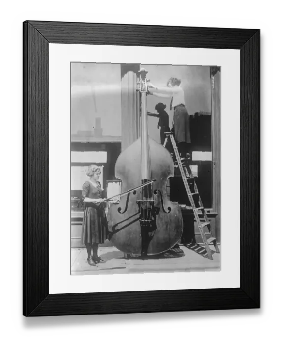 Framed Print : Worlds Biggest Violin The worlds biggest violin which played a part in the the largest Framed Print : Worlds Biggest Violin The worlds biggest violin which played a part in the the largest