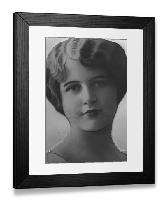 Framed Print : Experimental Divorce which became permanent Mr John Van Alstyen and his wife who