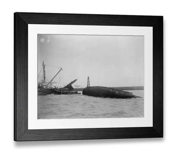 Framed Print : Dover memory of the war After many years, efforts are being made to raise the monitor Framed Print : Dover memory of the war After many years, efforts are being made to raise the monitor