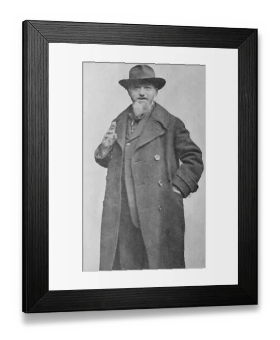 Framed Print : Signor Turati, the leader of the Italian Moderate Socialists, who was received Framed Print : Signor Turati, the leader of the Italian Moderate Socialists, who was received