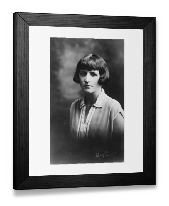 Framed Print : The Bush Scholarship for 1929. Miss Irene F M Dean. F R Hist, shas succeeded