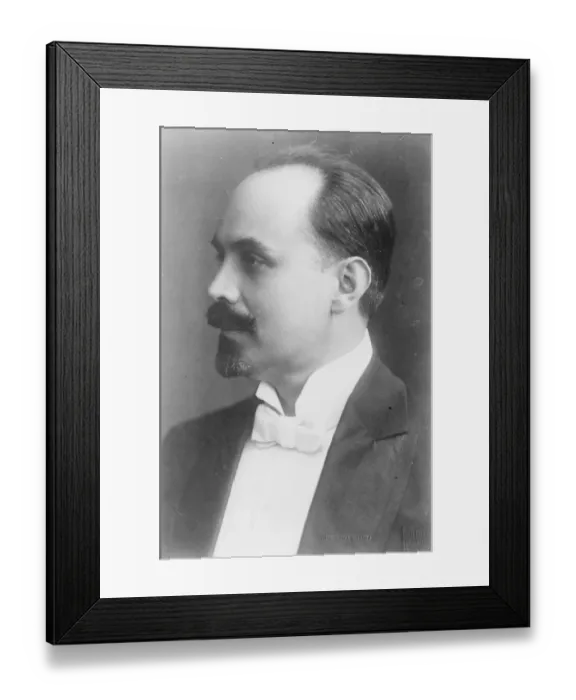 Framed Print : Romanian Government M. Vistor, Minister of Bucovina 1924