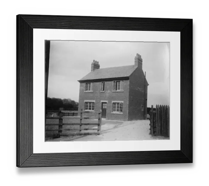 Framed Print : Six men complete five room cottage in nine weeks This cottage which is in Hemsworth Framed Print : Six men complete five room cottage in nine weeks This cottage which is in Hemsworth