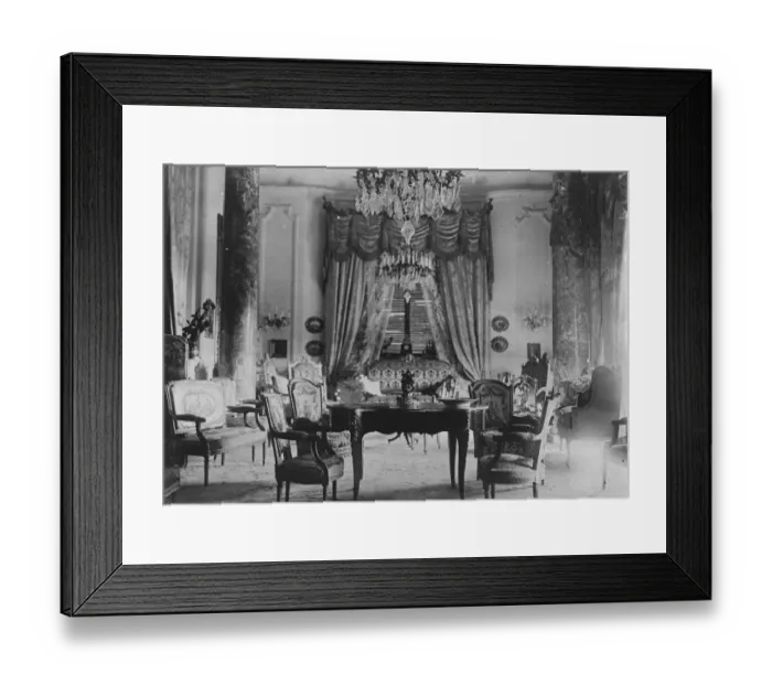 Framed Print : Devachant castle Sanremo, Italy. The hall in which the conference will meet 17