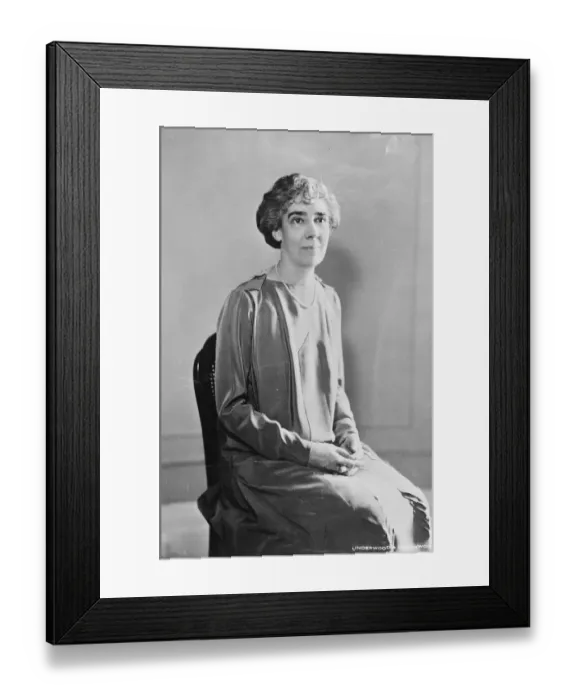 Framed Print : Mrs C G Dawes, wife of General Dawes. 1925 Framed Print : Mrs C G Dawes, wife of General Dawes. 1925